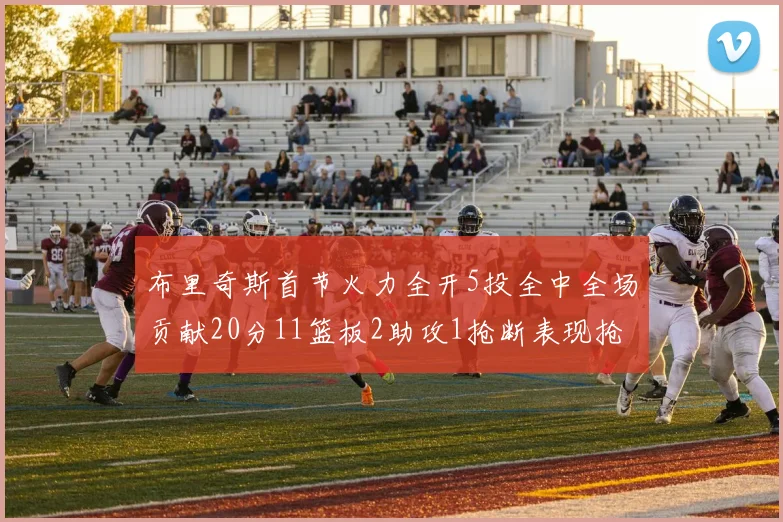 布里奇斯首节火力全开5投全中全场贡献20分11篮板2助攻1抢断表现抢眼